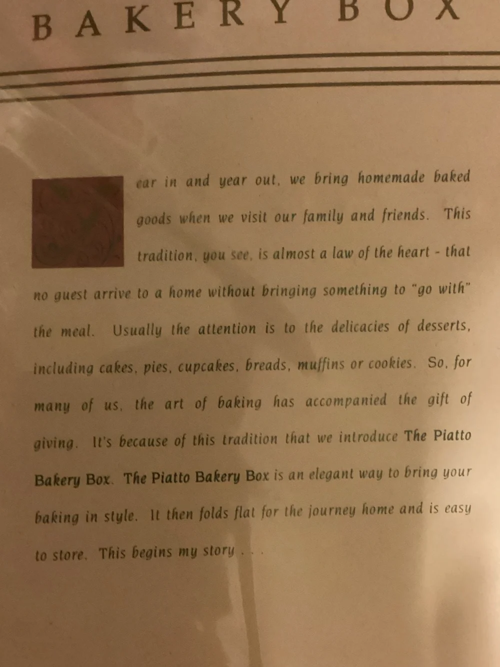 Piaho red bakery